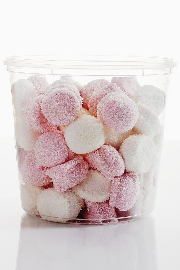 Sugared mini-marshmallows