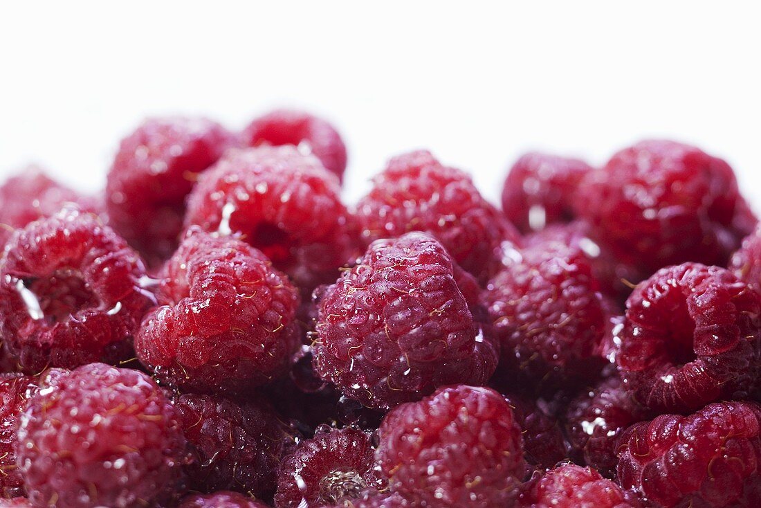 Fresh raspberries