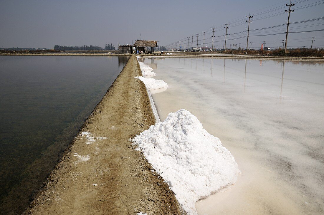 Sea salt extraction in Thailand