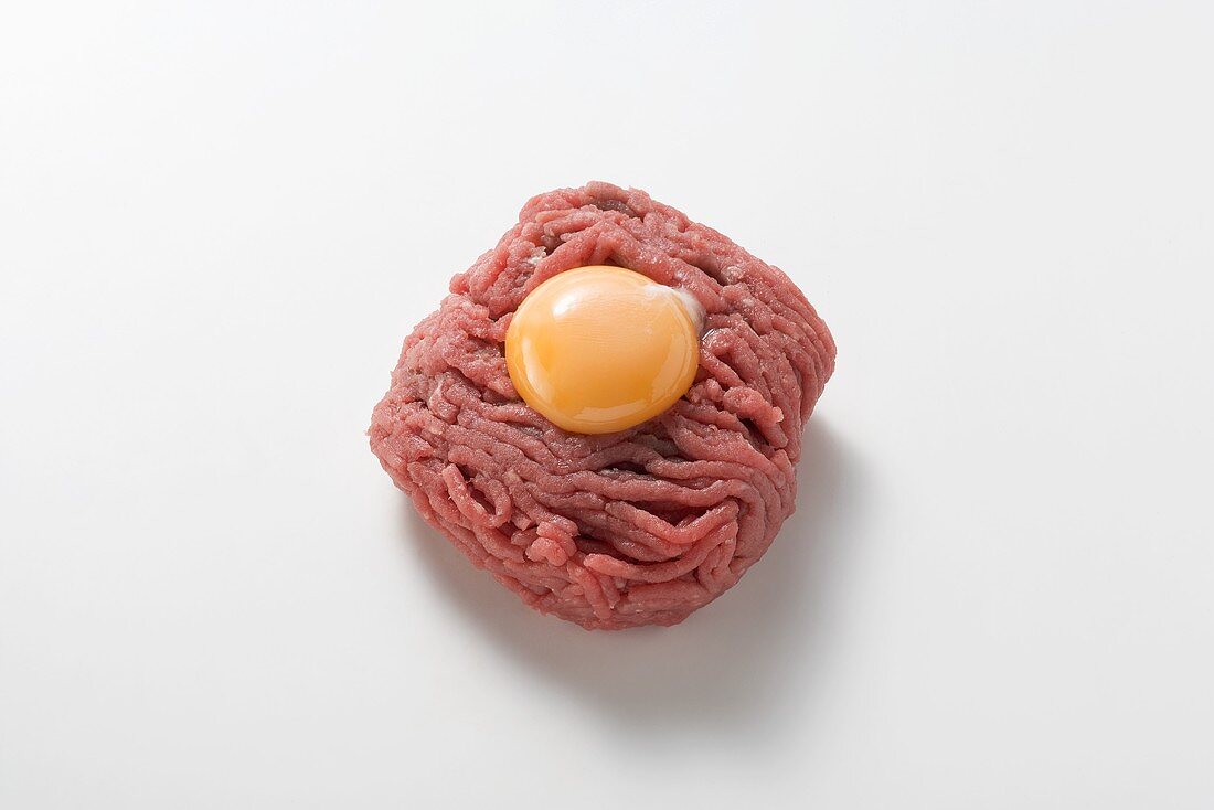 Minced beef with egg
