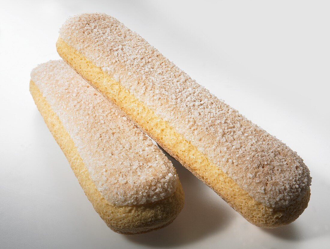 Two sponge fingers