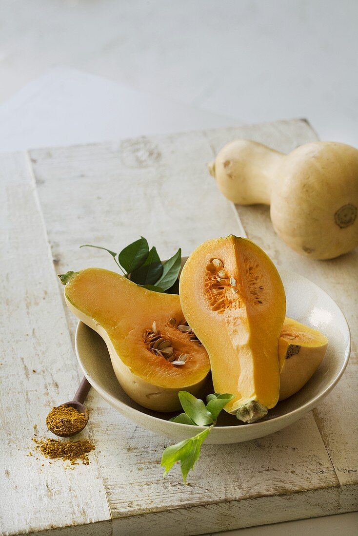 Butternut squash, cut into pieces