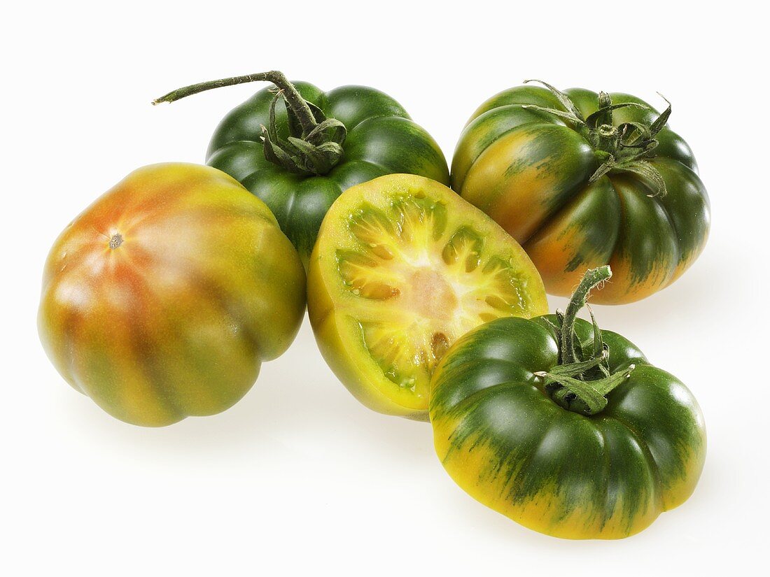 Green tomatoes, variety: Costaluta