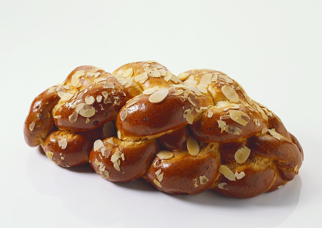 Plaited Almond-Yeast Loaf