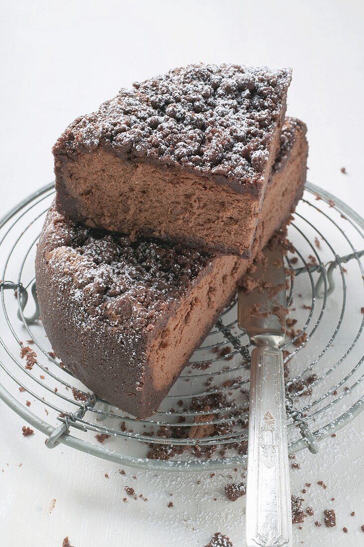 Chocolate cheesecake