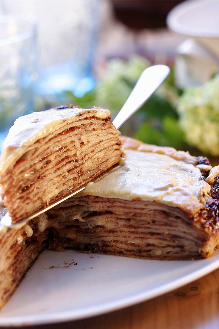 Layered pancakes