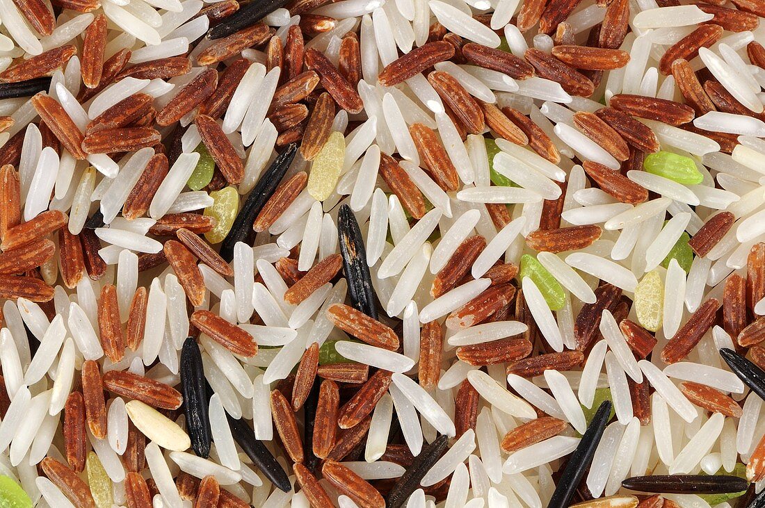 Natural rice mixture