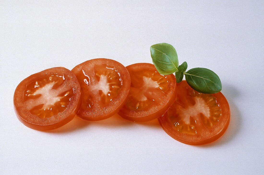 Aufgeschnittene Tomate