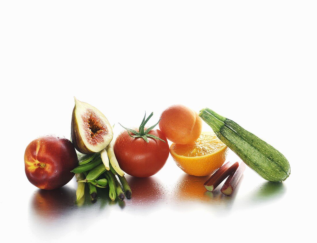 Obst- und Gemüsestillleben