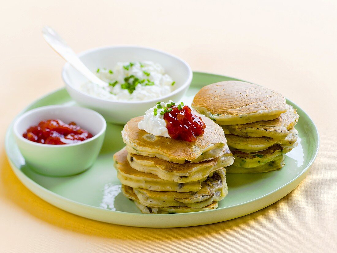 Champignon-Pancakes