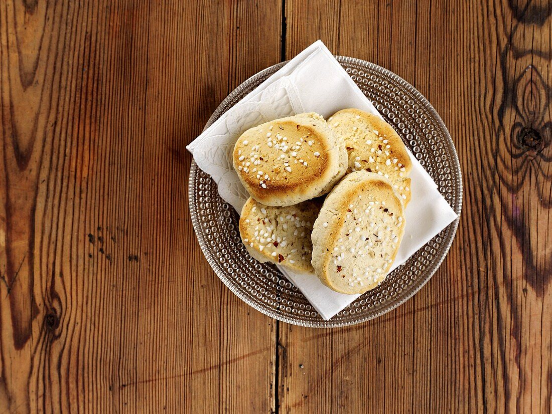 Mandelkubbar (Almond biscuits, Sweden)