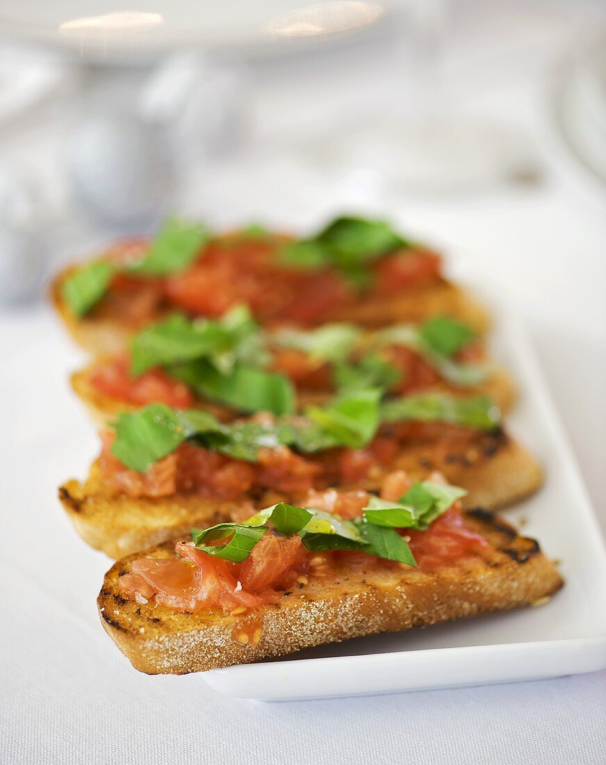 Tomato bruschetta