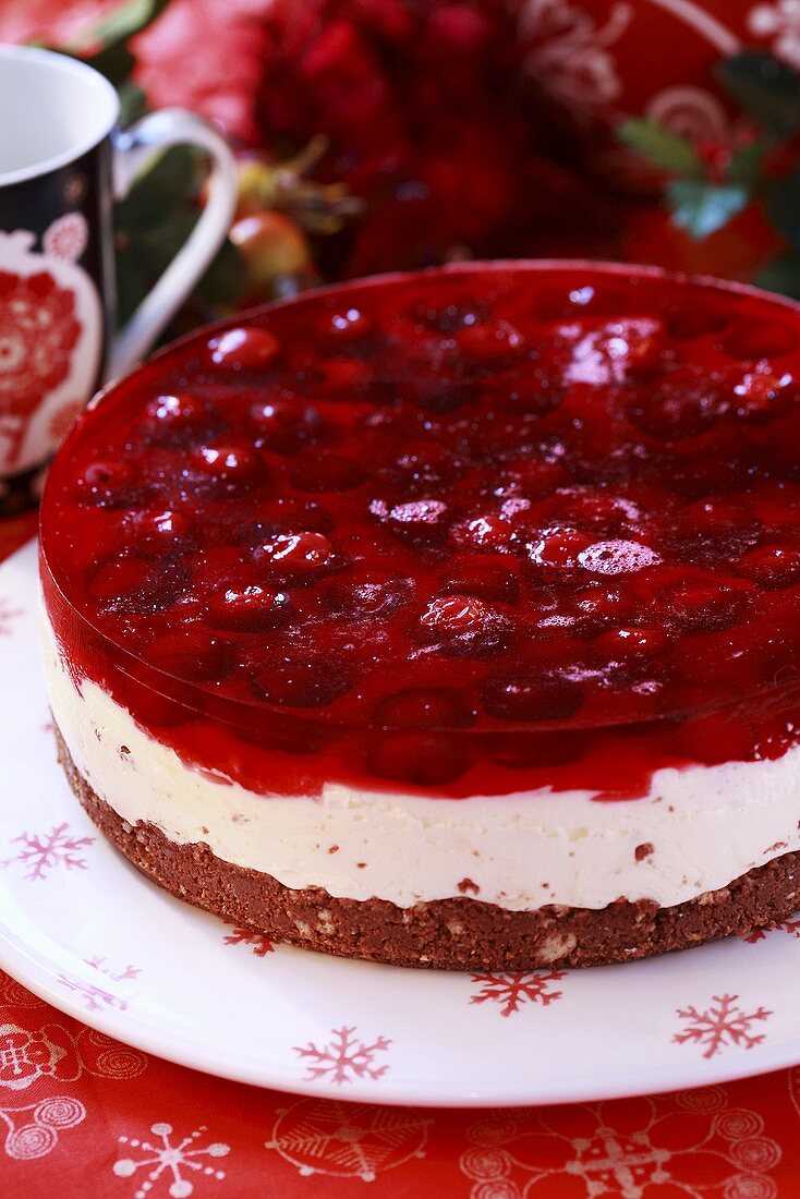 Kirschtorte (weihnachtlich)