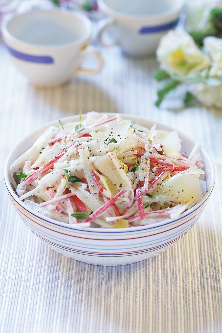 Krebs-Salat