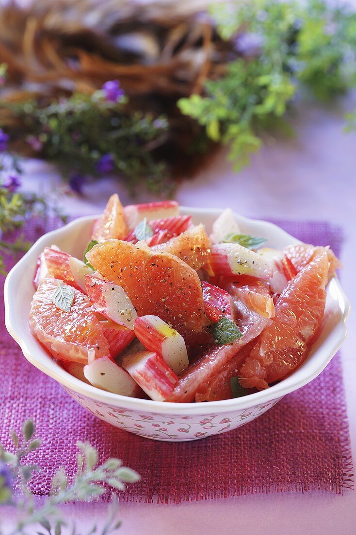 Surimi-Grapefruit-Salat