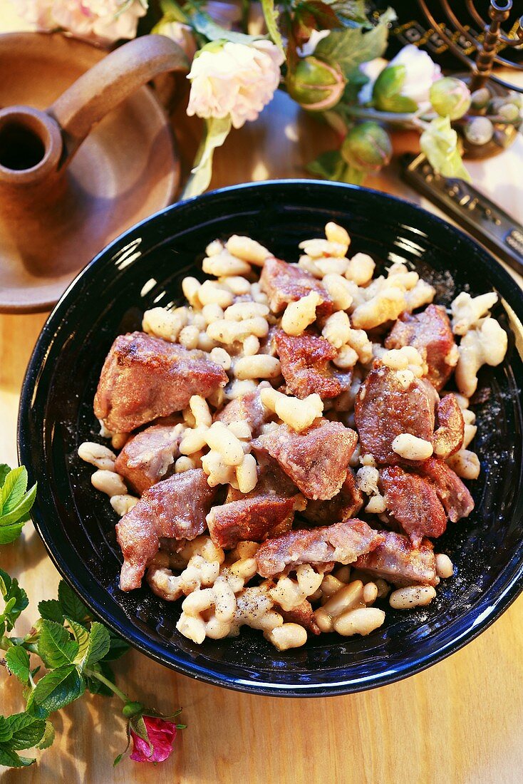 Lamm mit Spätzle