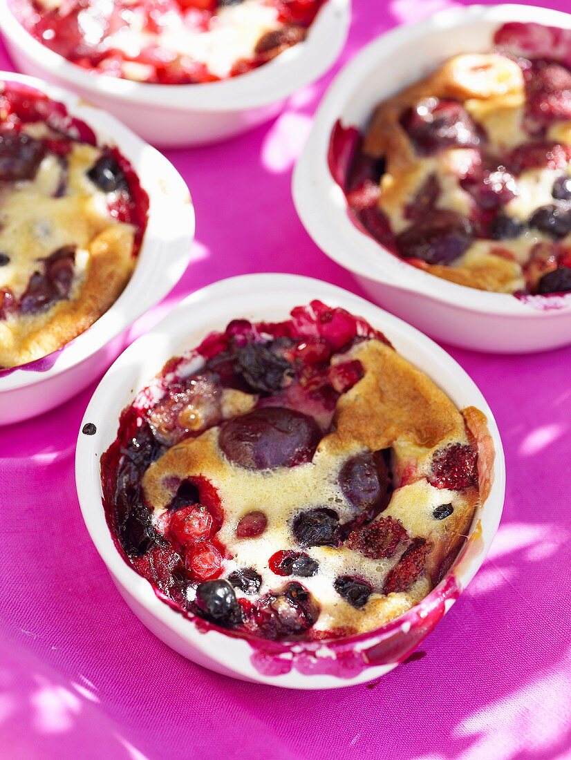 Beeren-Clafoutis