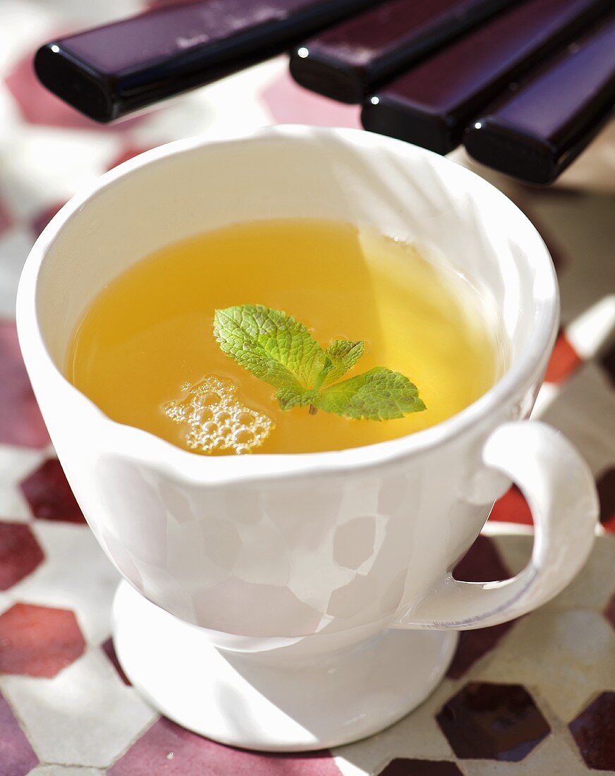 Peppermint tea