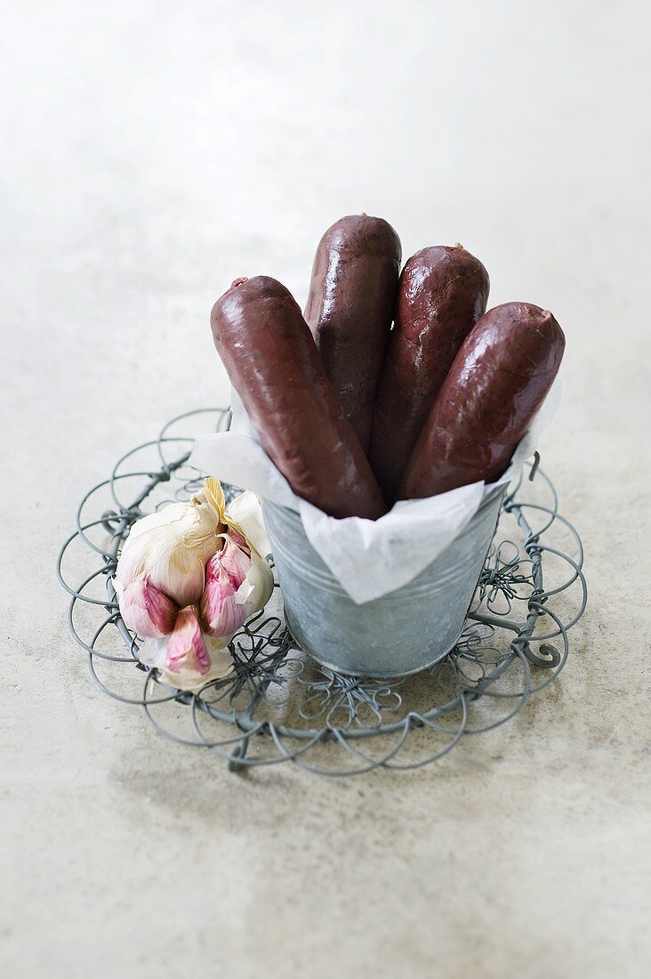 Black puddings from Périgord