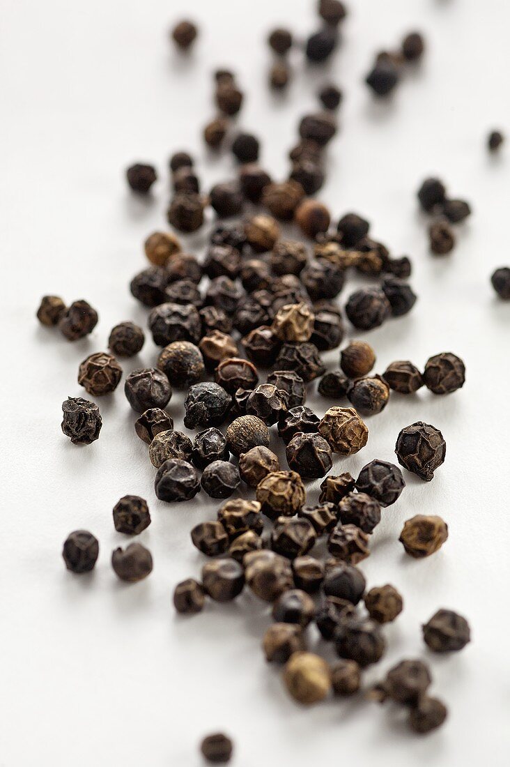 Black peppercorns