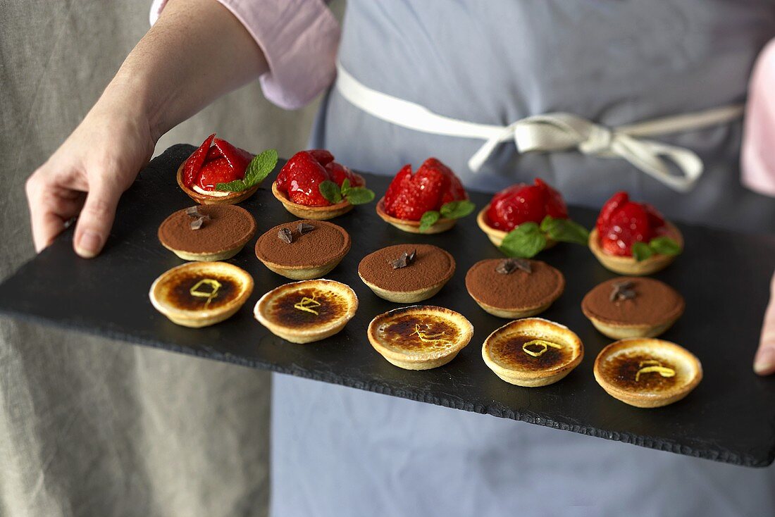 Assorted tartlets