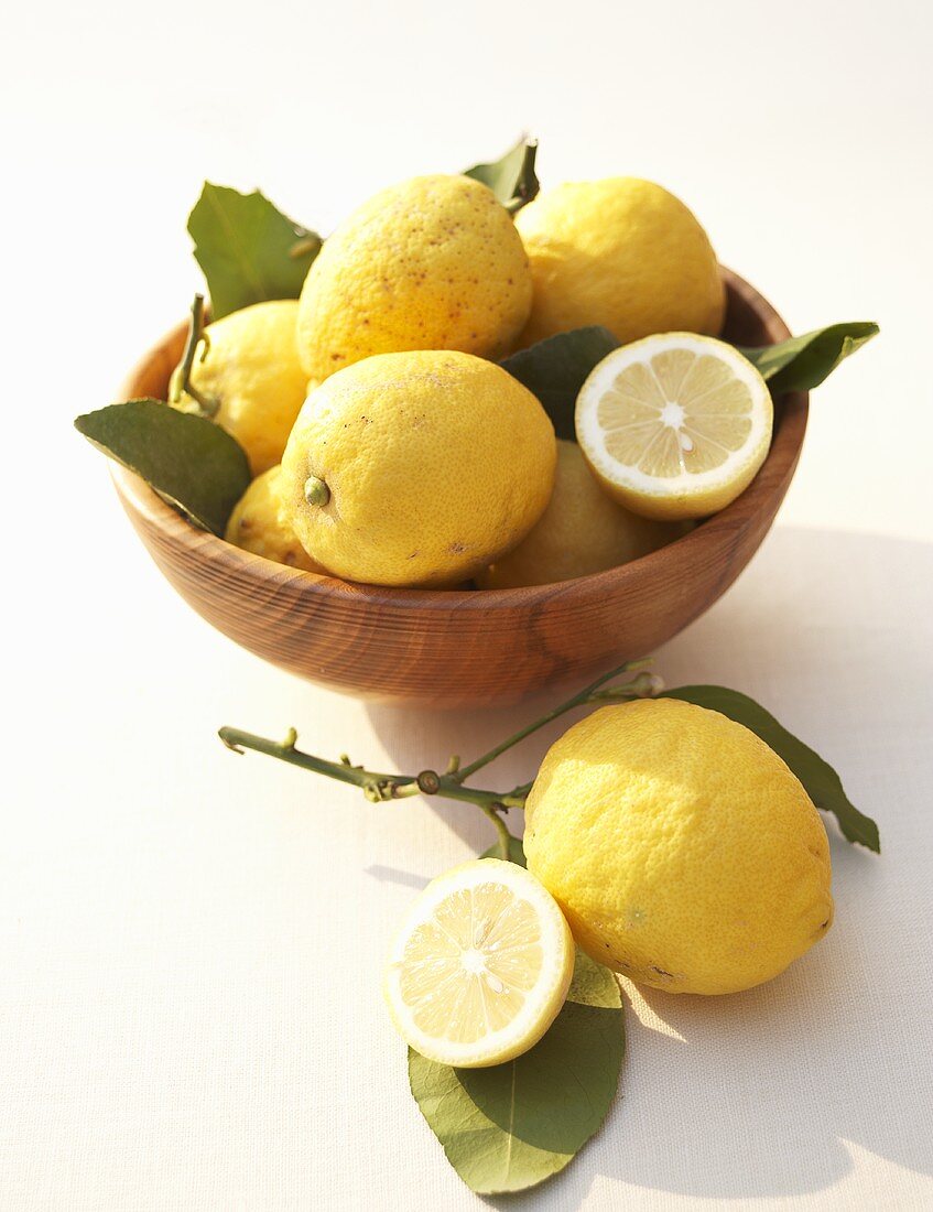 Organic lemons