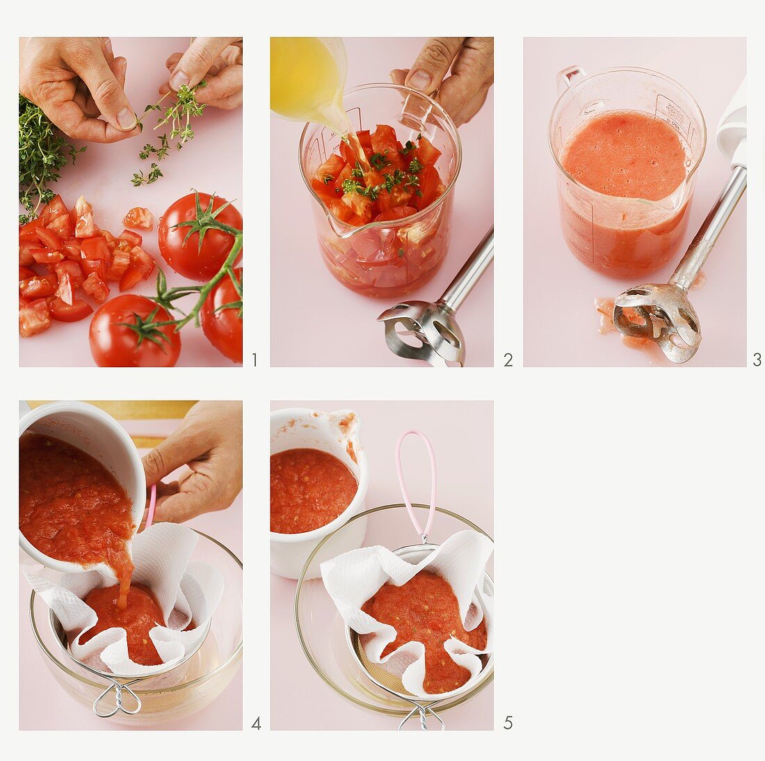 Tomatensauce zubereiten