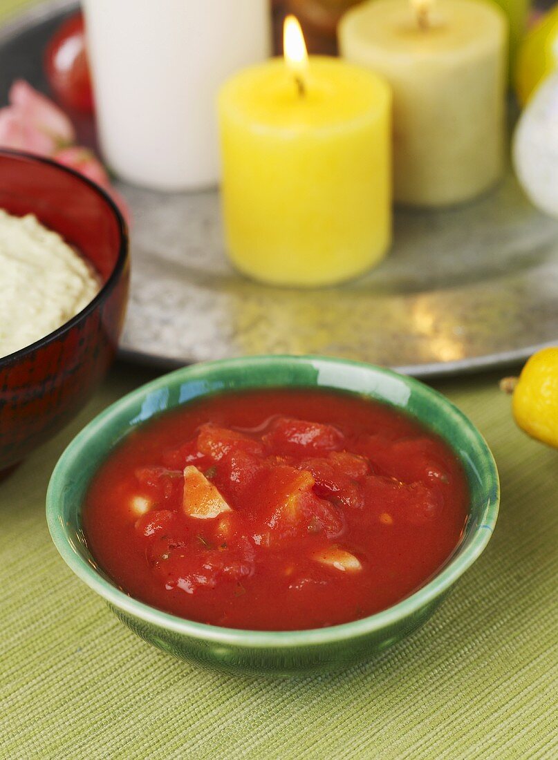 Scharfe Tomatensalsa