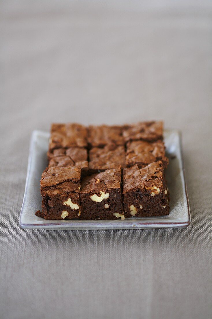 Walnut brownies