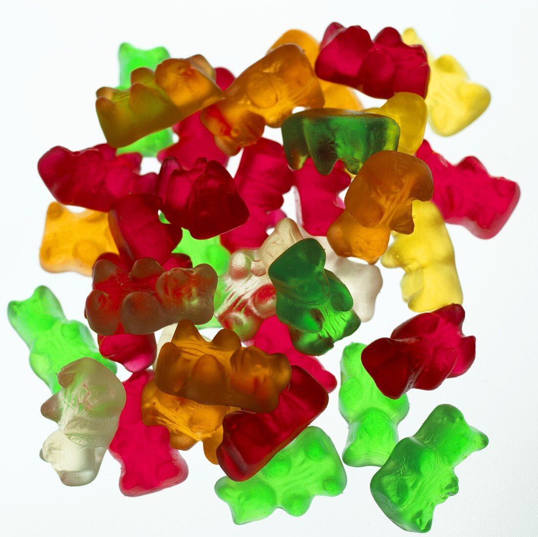 Gummi bears in assorted colours