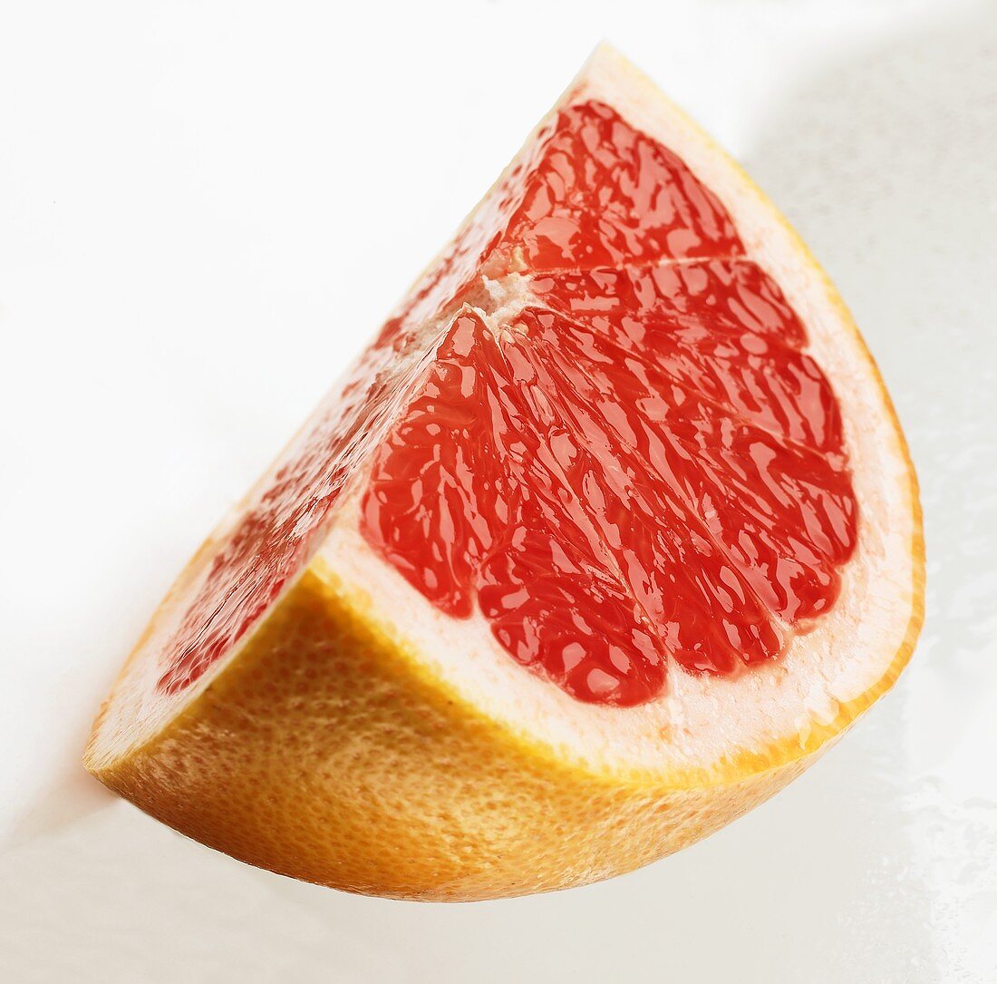 A piece of grapefruit
