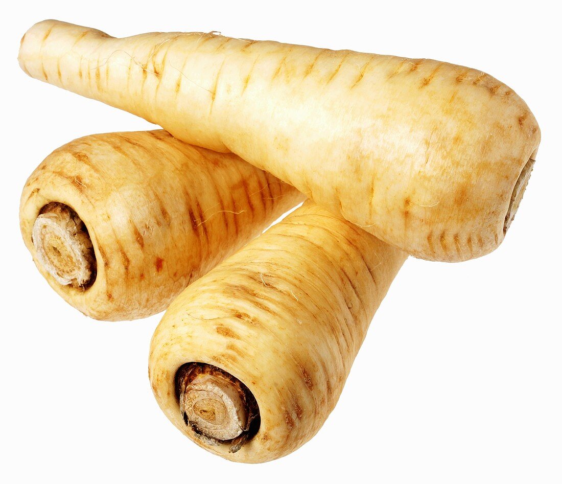 Three parsnips