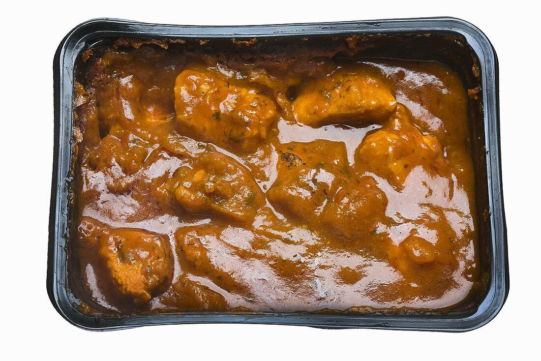 Jalfrezi (meat curry, India) for the microwave