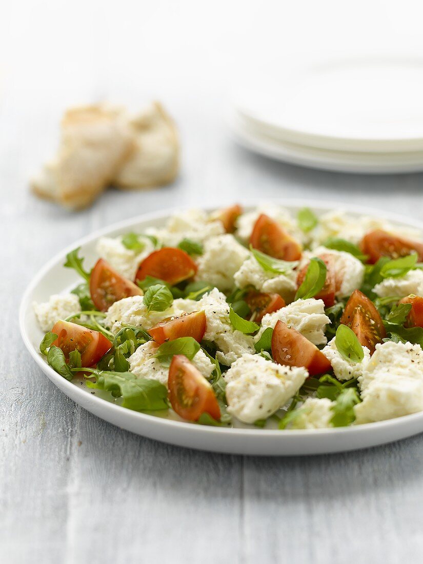 Tomaten-Mozzarella-Salat