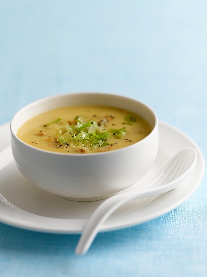 Hähnchencremesuppe