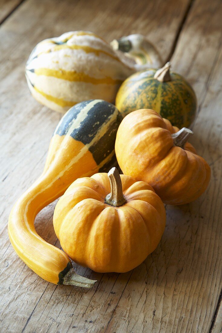 Assorted gourds