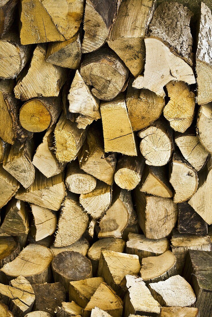 A woodpile
