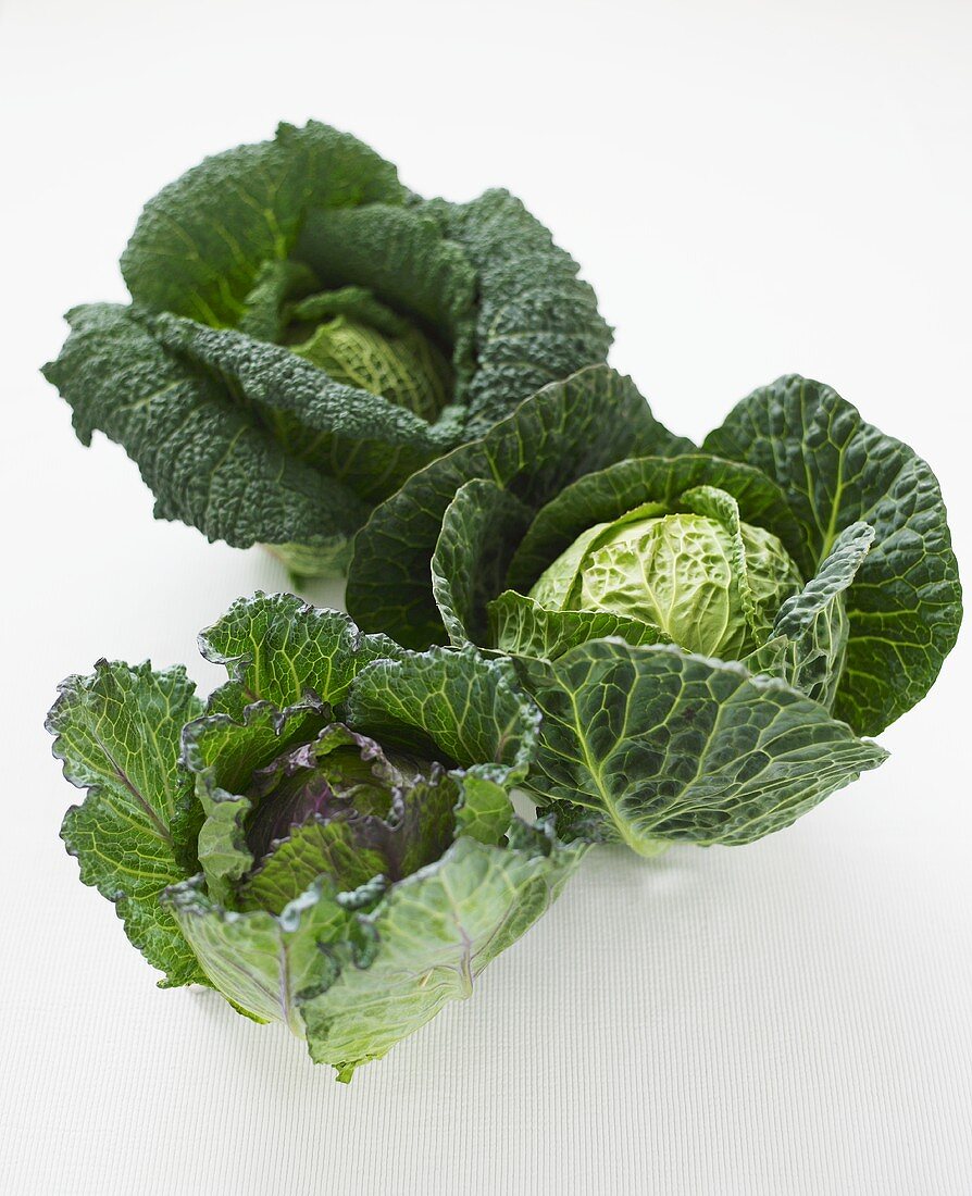 Three cabbages