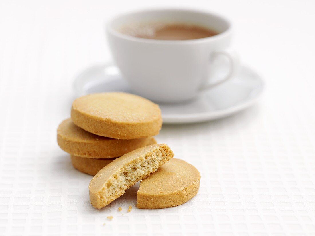 Shortbread and a cup of tea