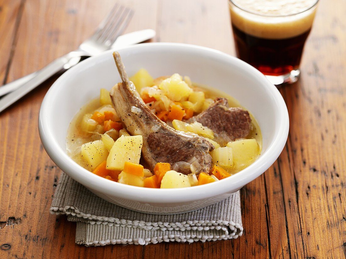 Irish Stew (Lammfleisch-Kartoffel-Eintopf)