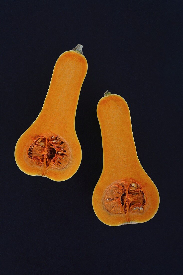 Butternut squash, halved