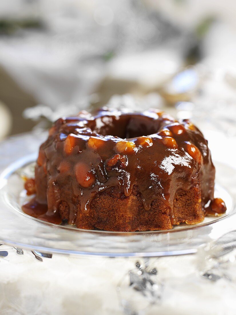 Toffee cake for Christmas