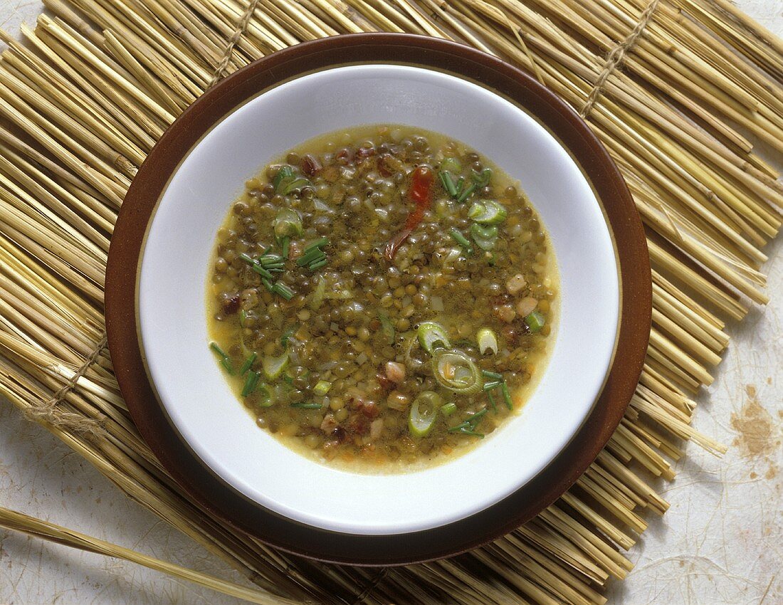 Lentil Soup with Bacon