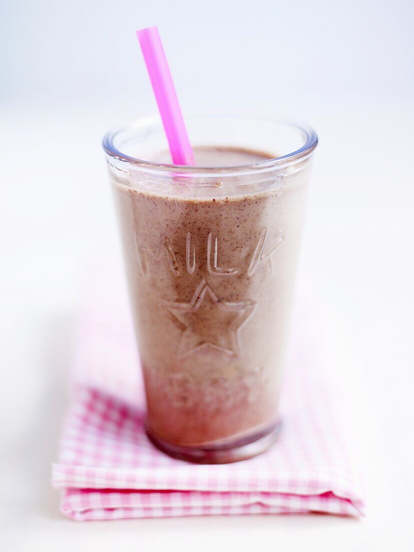 Chocolate banana shake