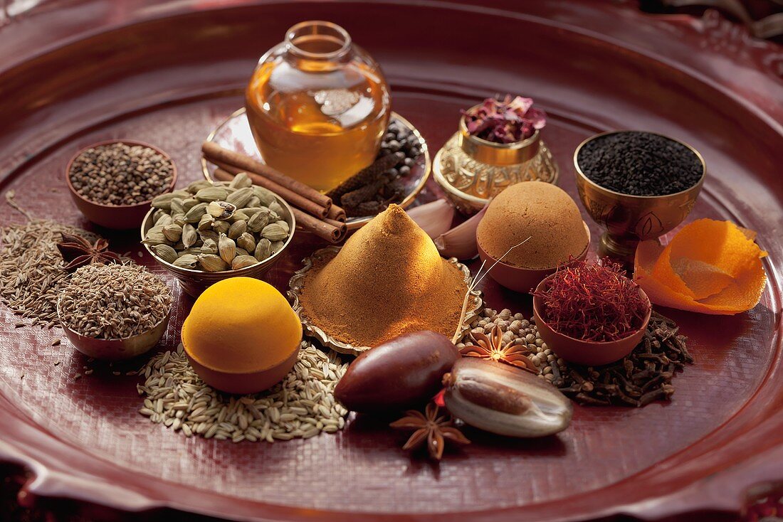 An arrangement of spices (Arabia)