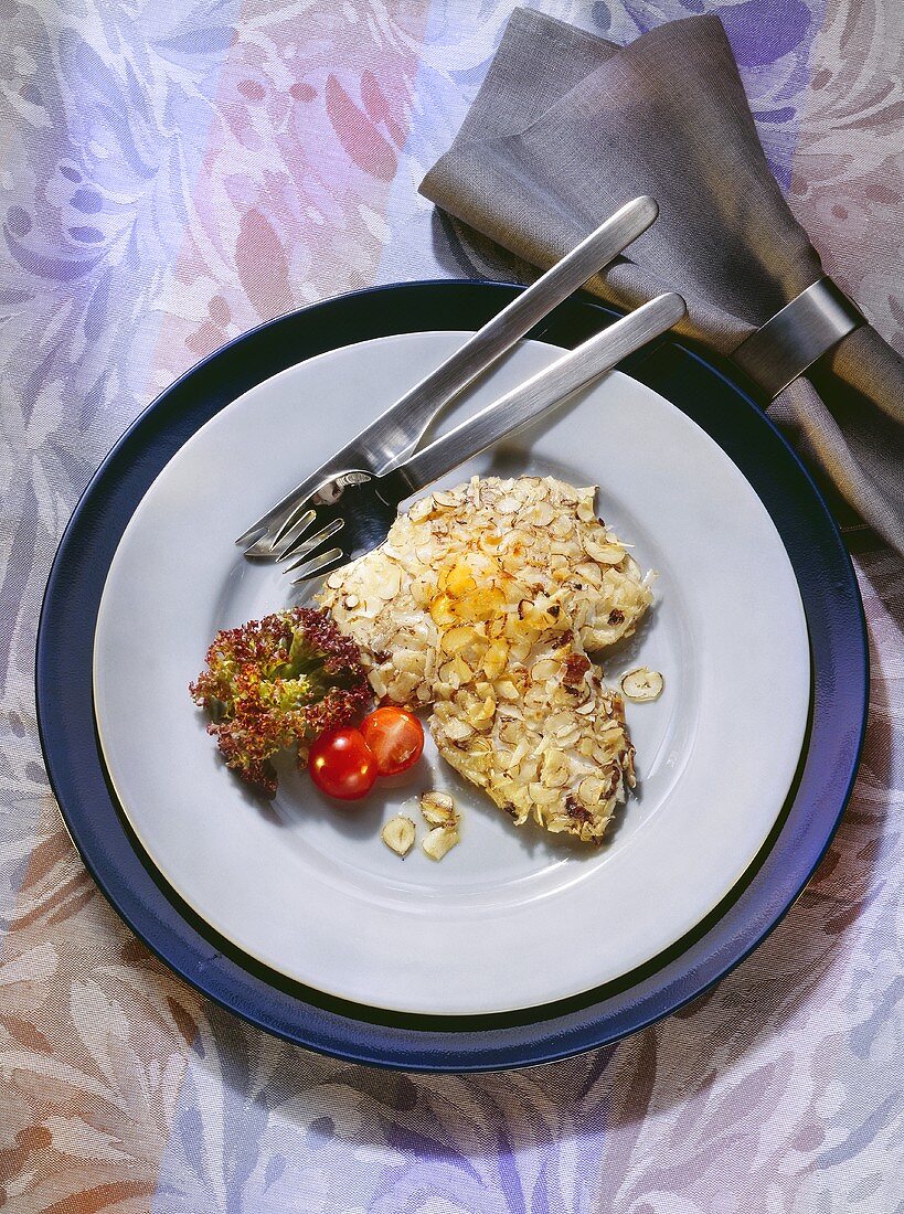 Breaded Cod Fillet with Hazelnuts