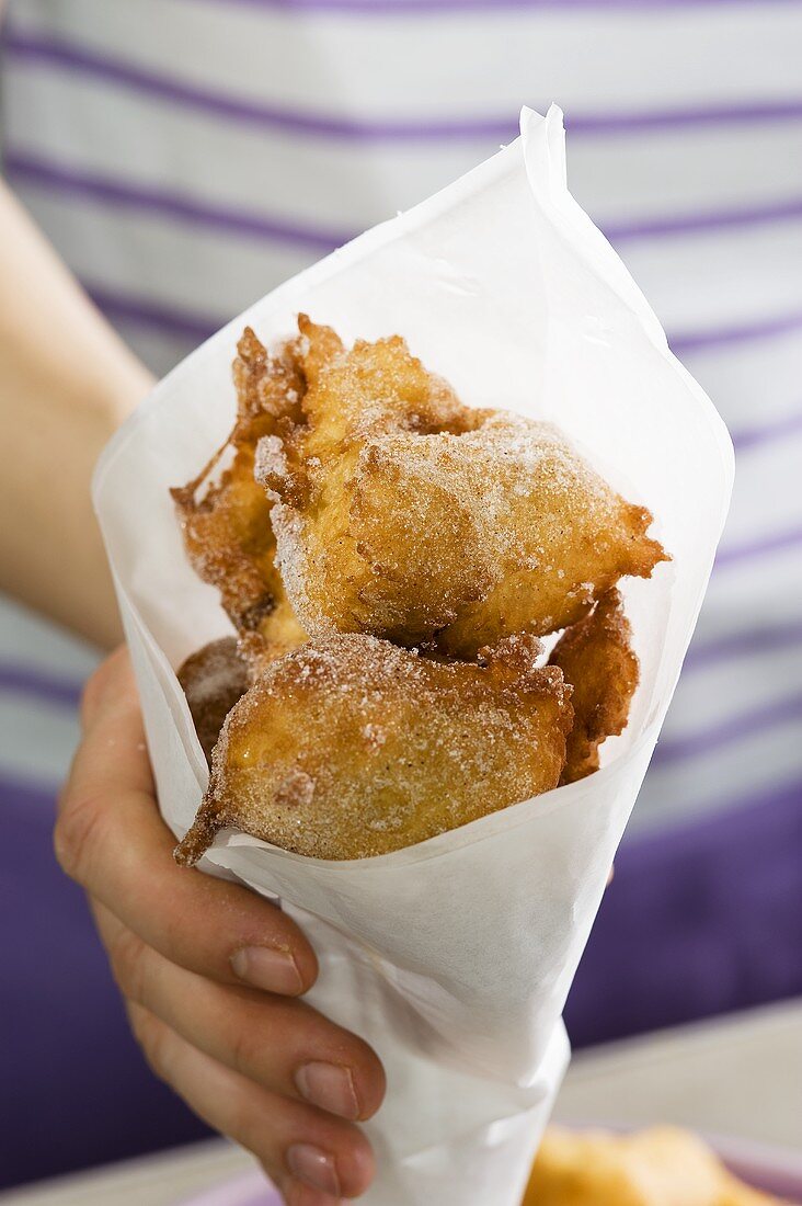 Frittelle veneziane (Hefekrapfen, Italien)