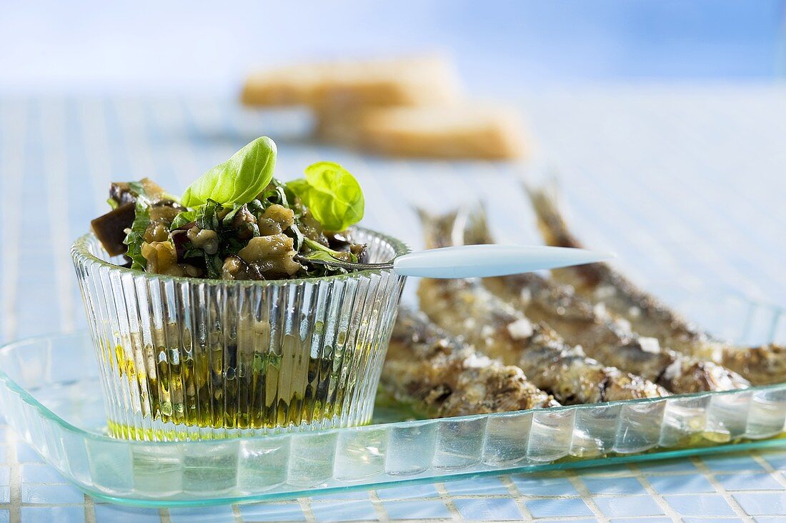 Caviale di melanzane (aubergine caviar)