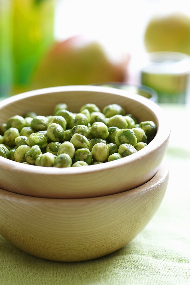 Wasabi peas