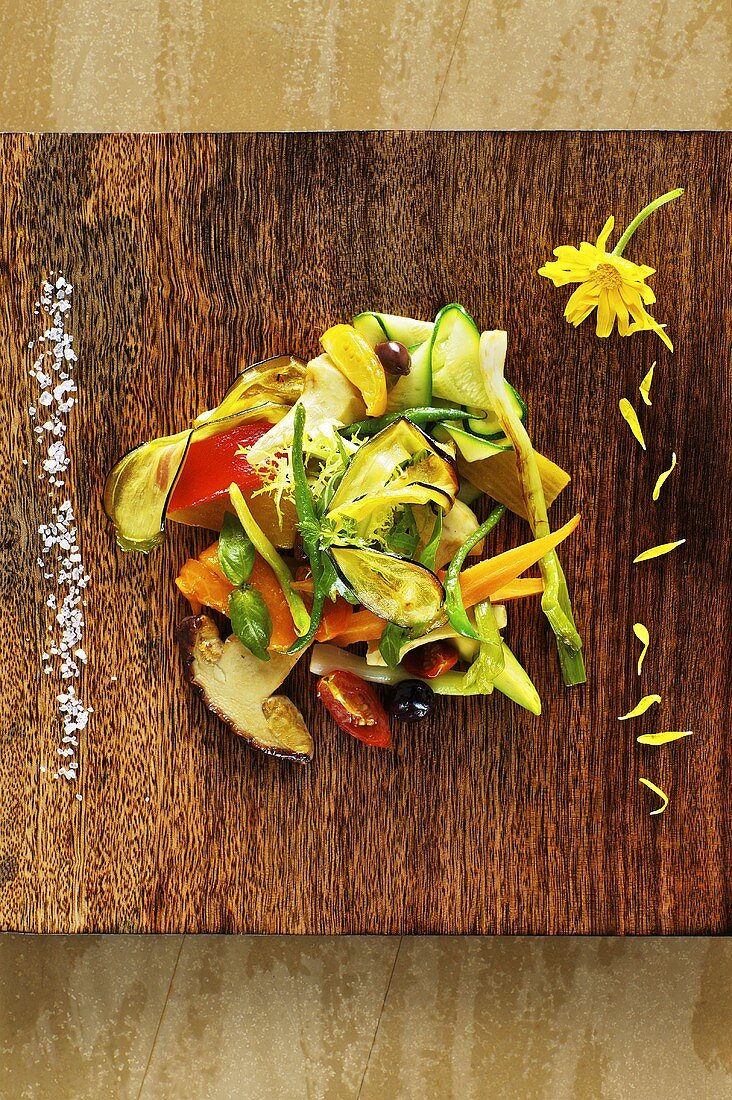 Provençal vegetable salad